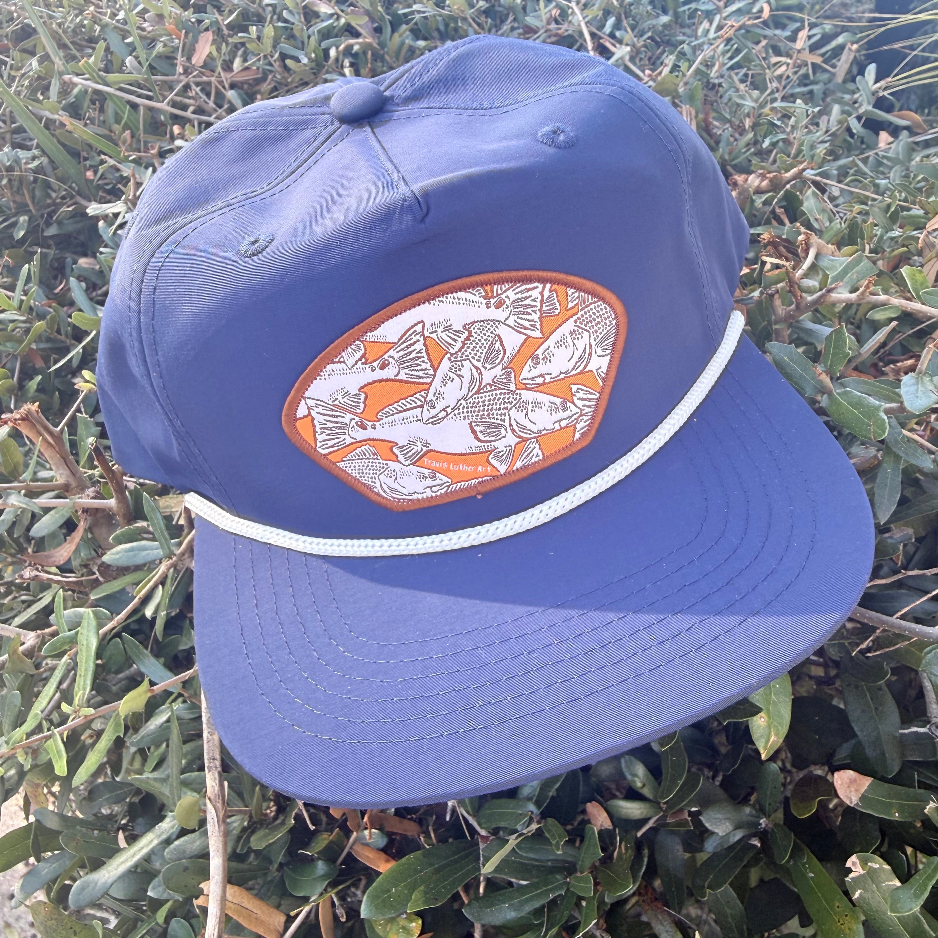 Redfish Collage Hat