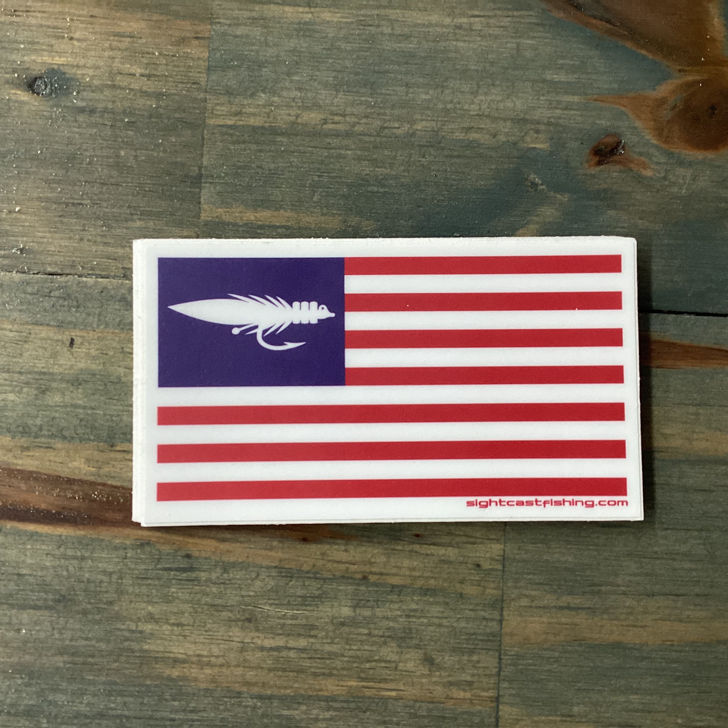 Sight Cast Flag Sticker