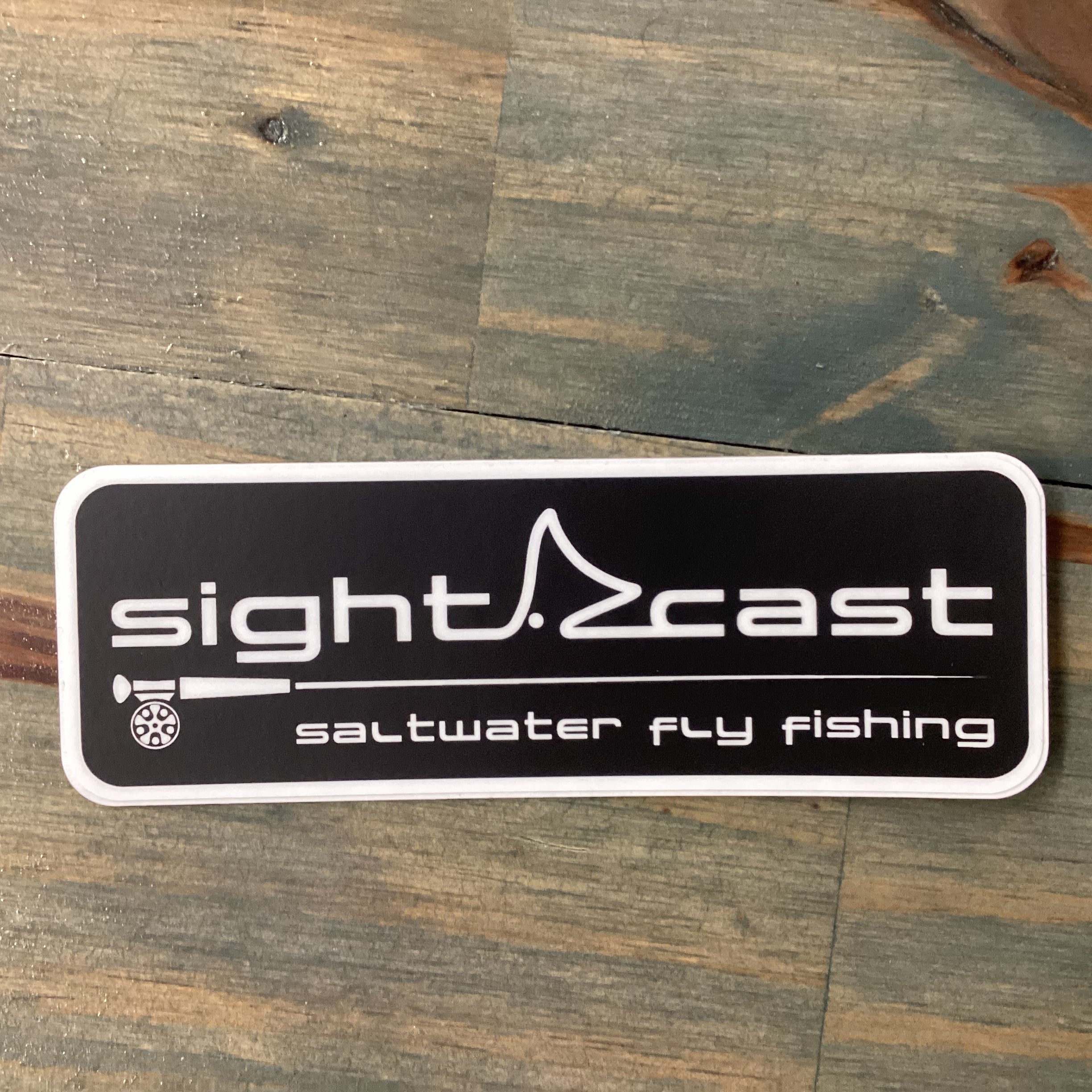 Sight Cast Saltwater Fly Fishing sticker