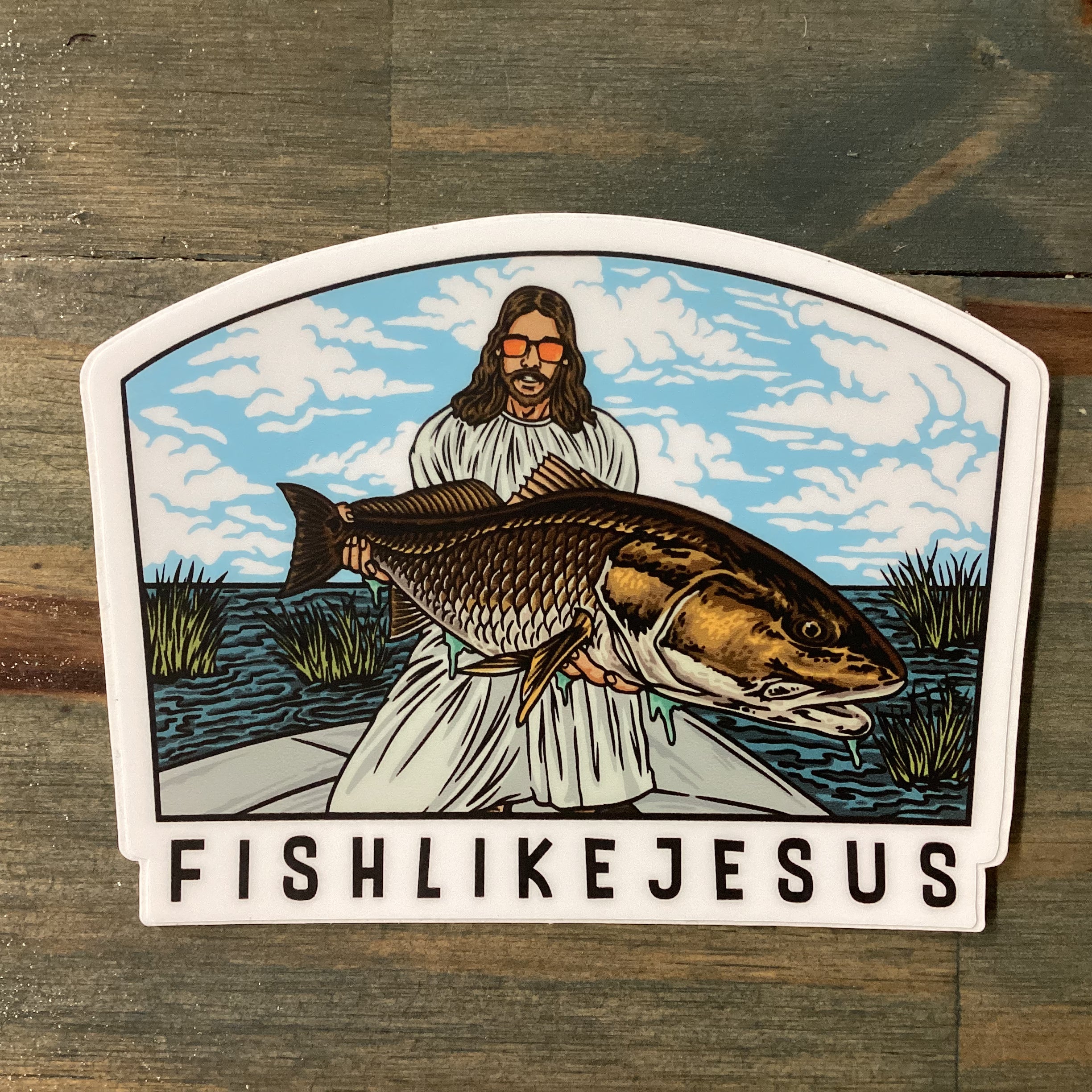 Fish Like Jesus - JC Inshore Redfish