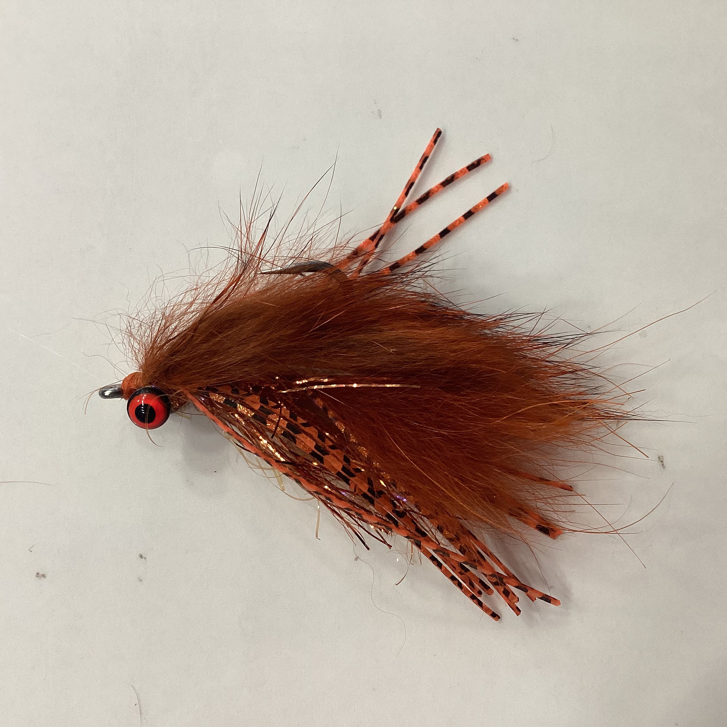 Ted's Cousin It - crawfish orange