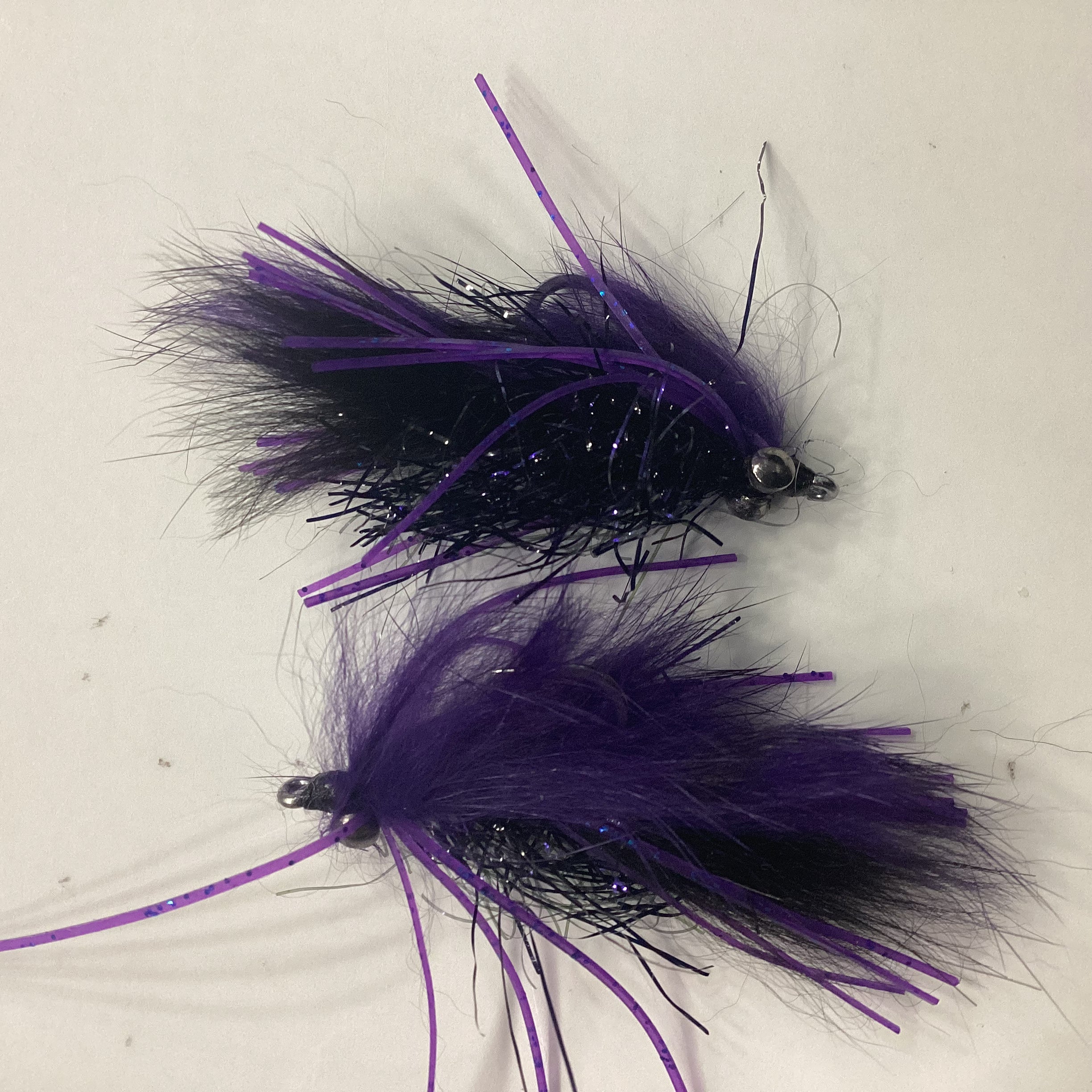 Ted's Cousin It - purple/black