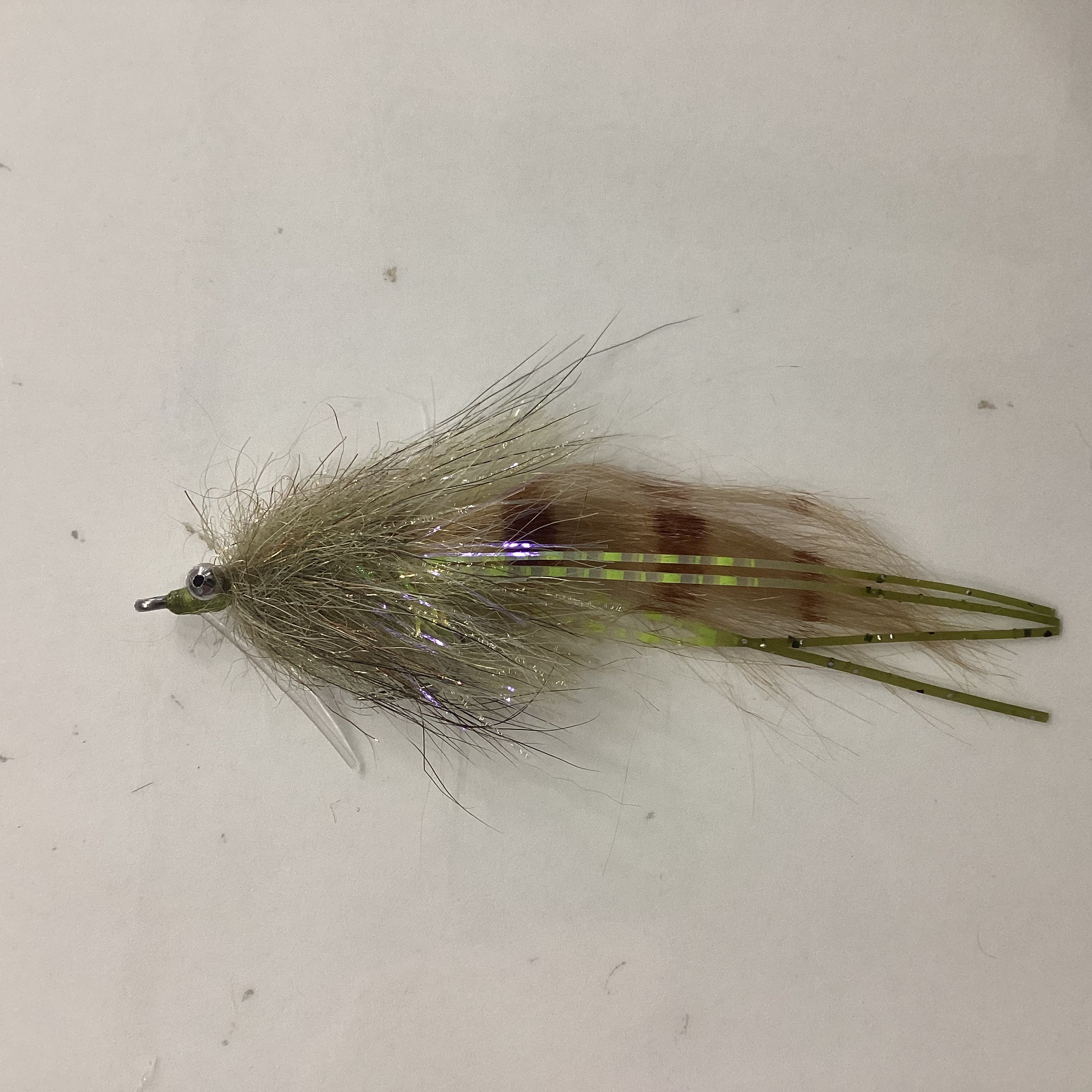 Skinny Cracklin - olive/chartreuse/tan