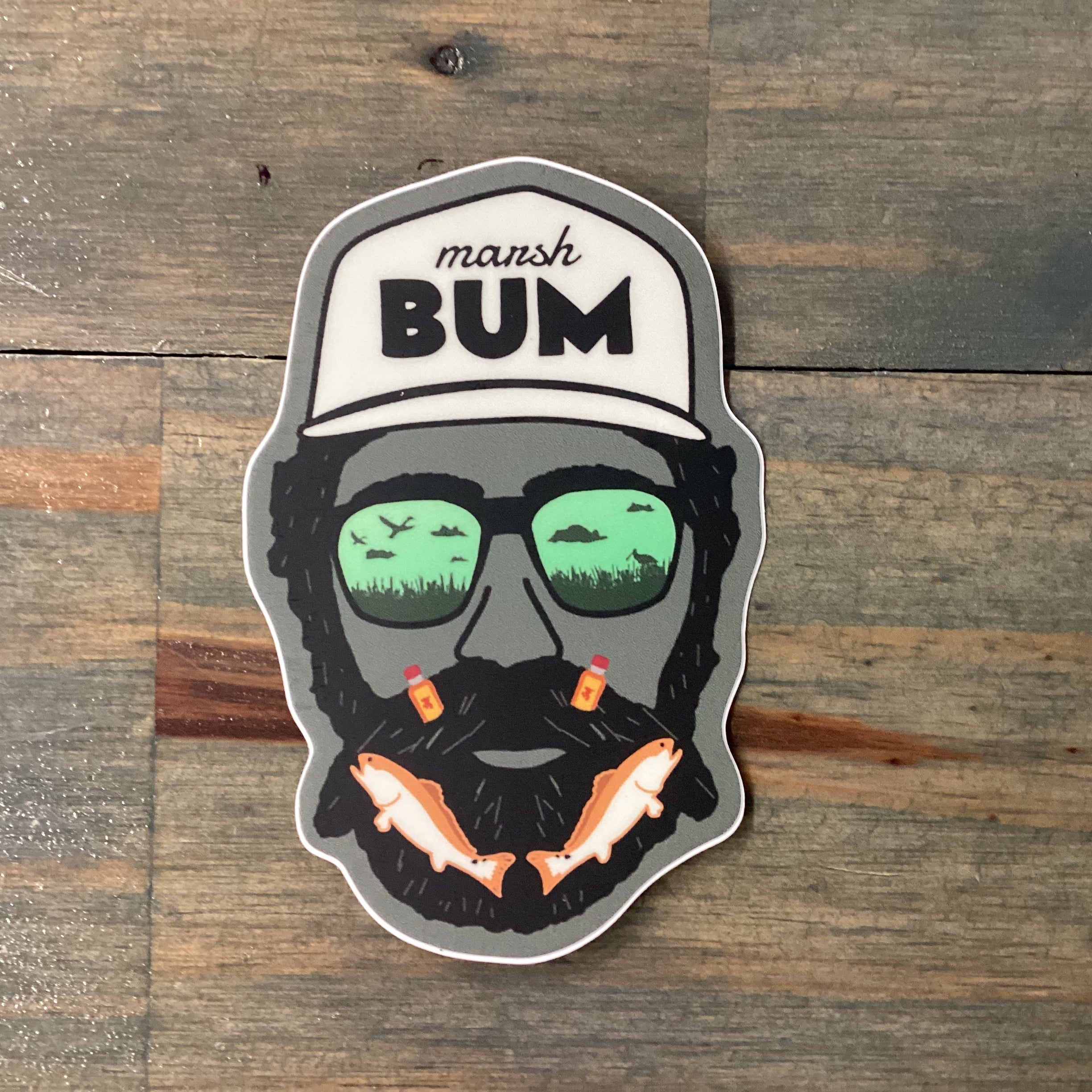 Lowfish Co. Marsh Bum sticker