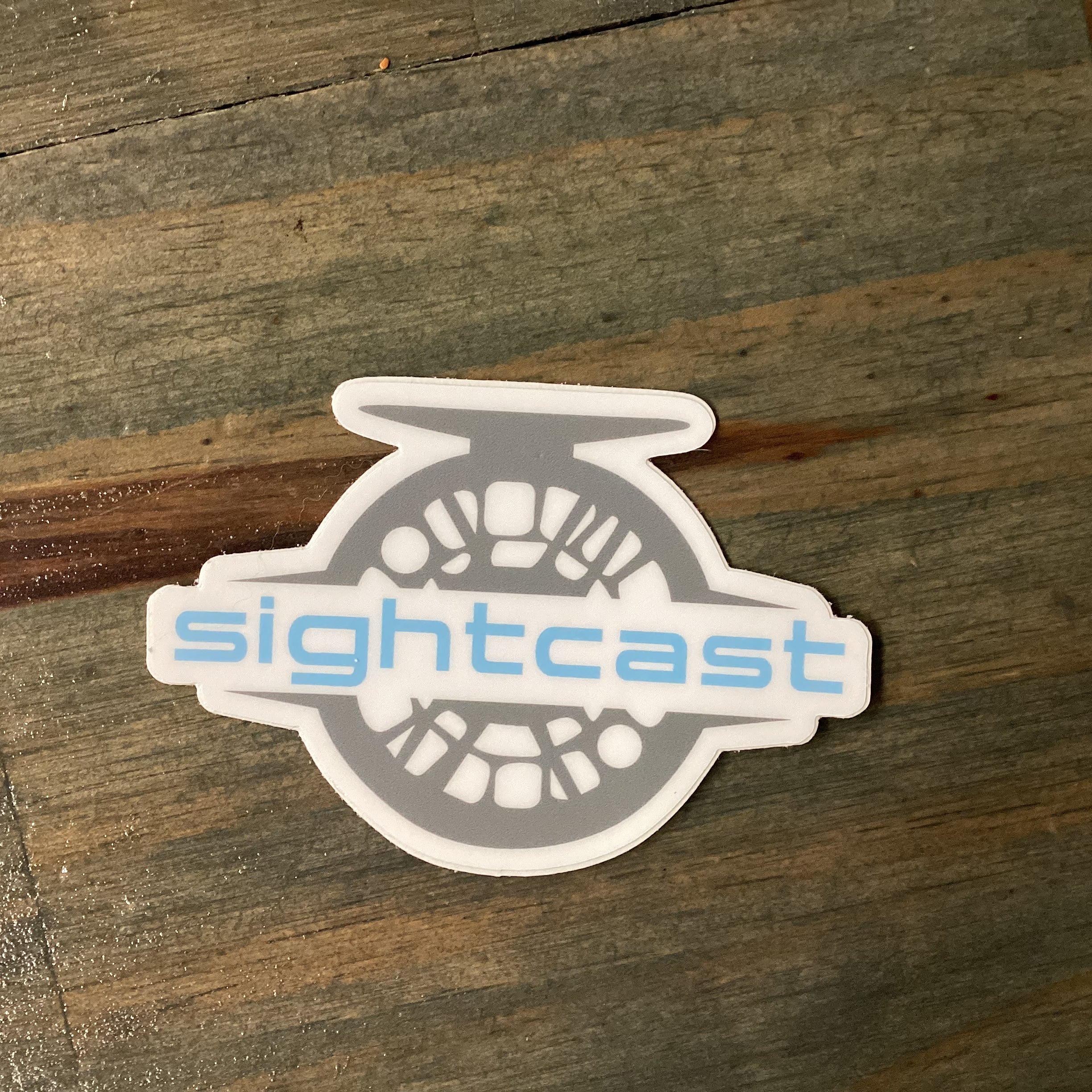 Sightcast 8 Weight Reel Sticker