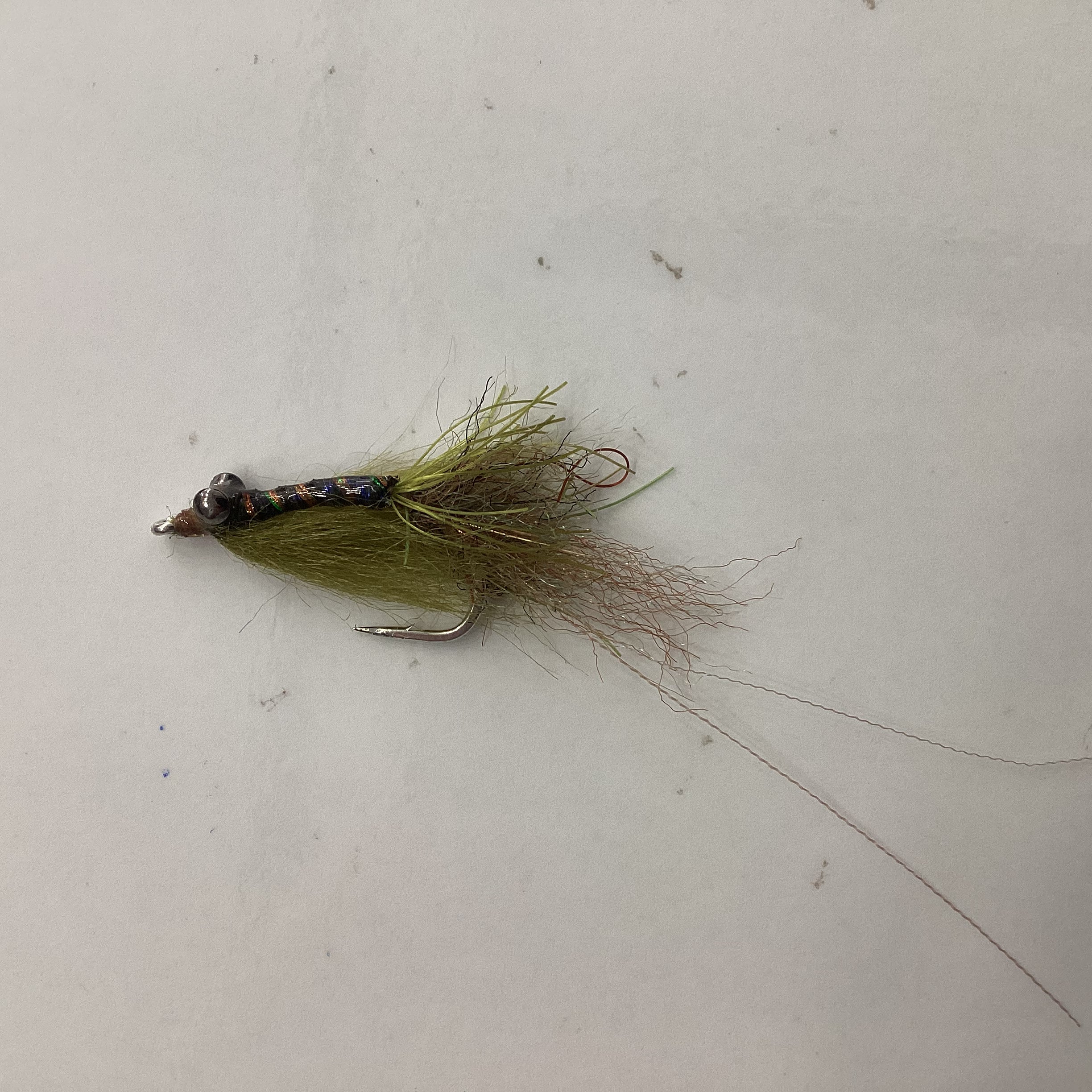 Dime Bag Davey's Swimming Shrimp - olive