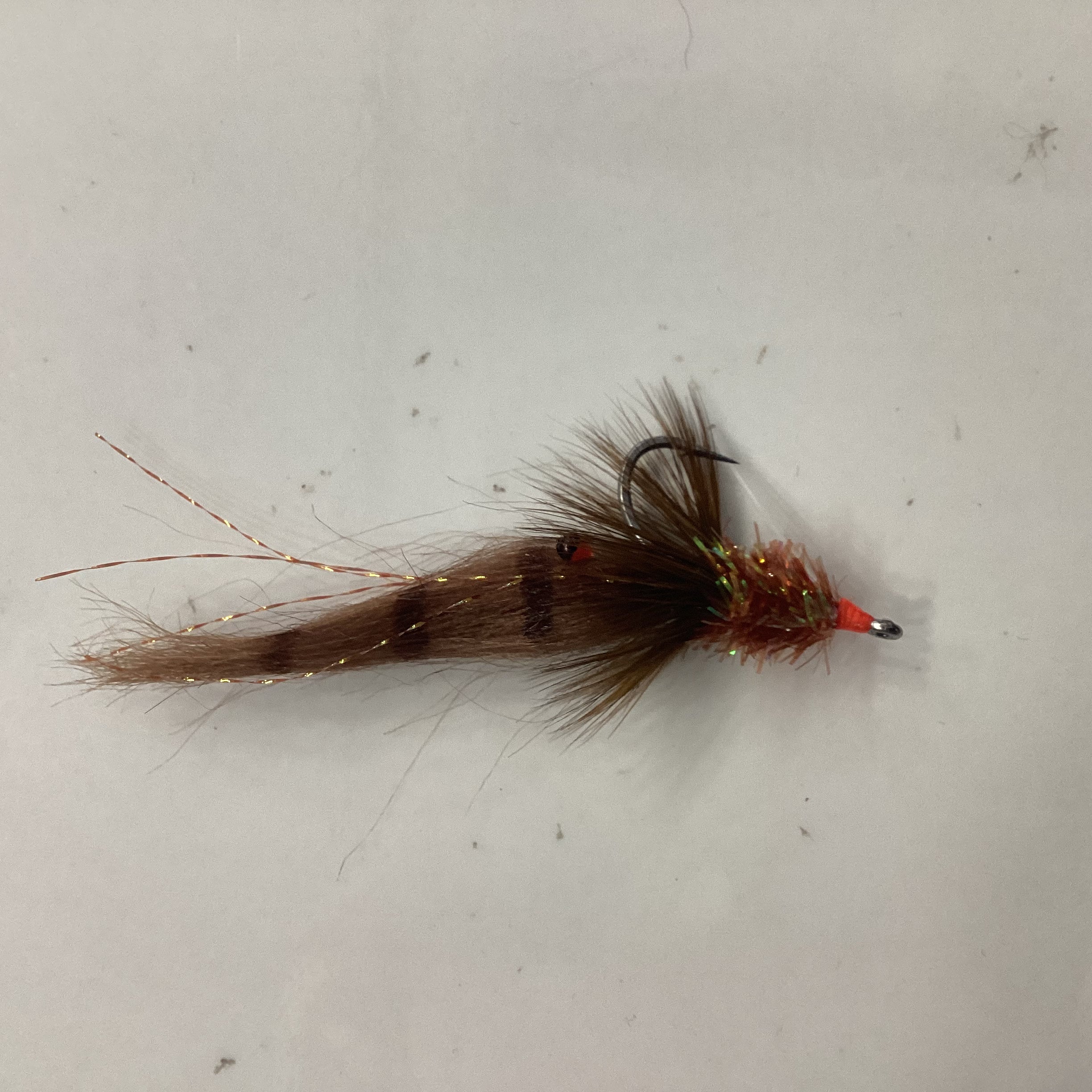 Sight Cast Skinny Water Shrimp - brown/rust