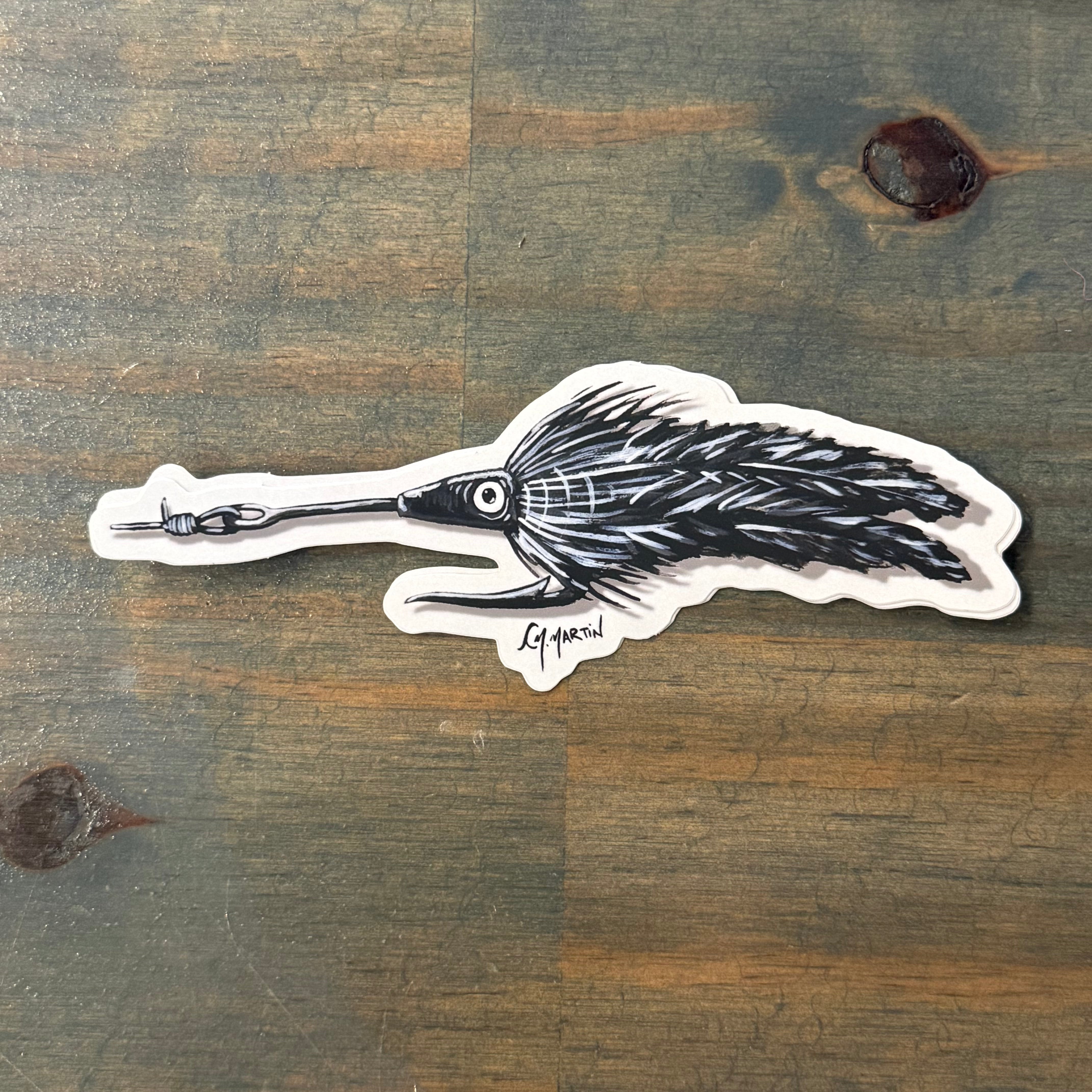 Black Death Tarpon Fly - CM Martin