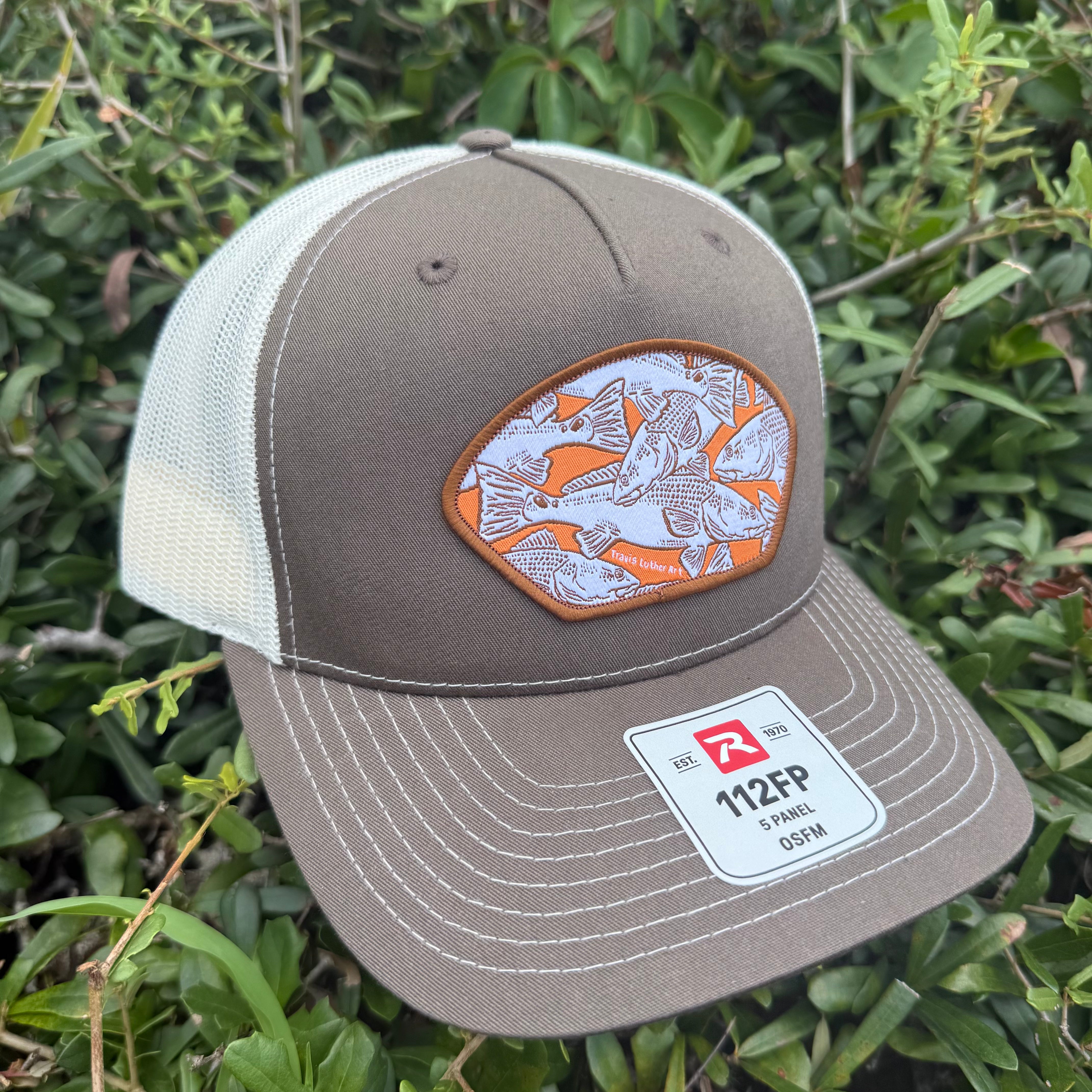 Redfish Collage Hat