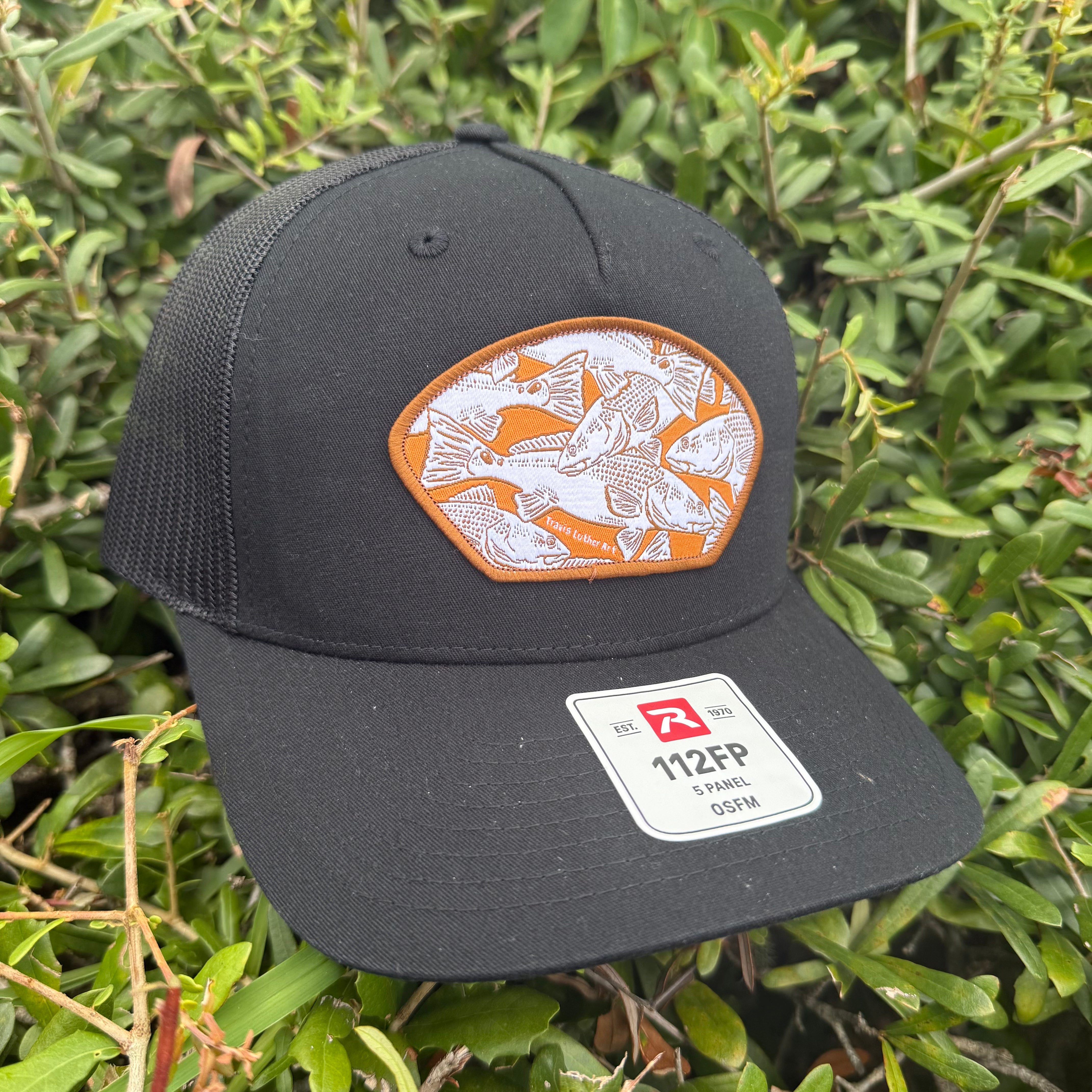 Redfish Collage Hat