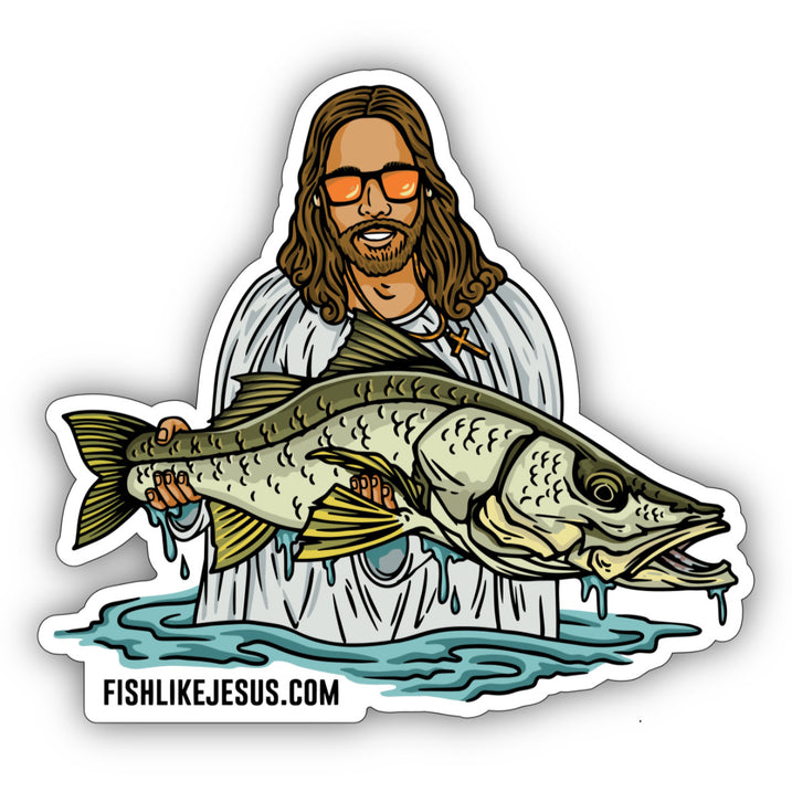 FishLikeJesus - JC Snook Sticker