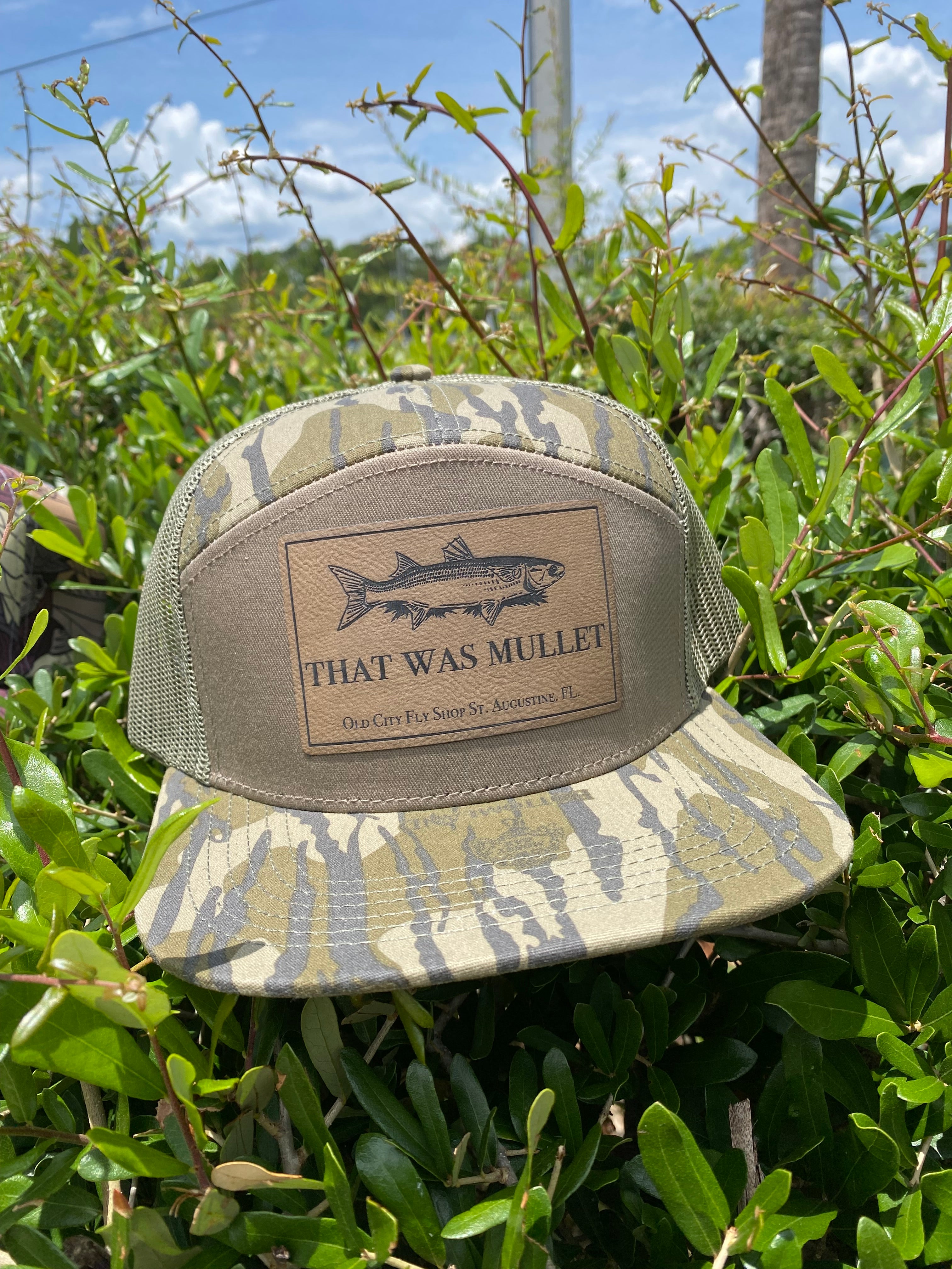That Was Mullet Leather Patch Hats