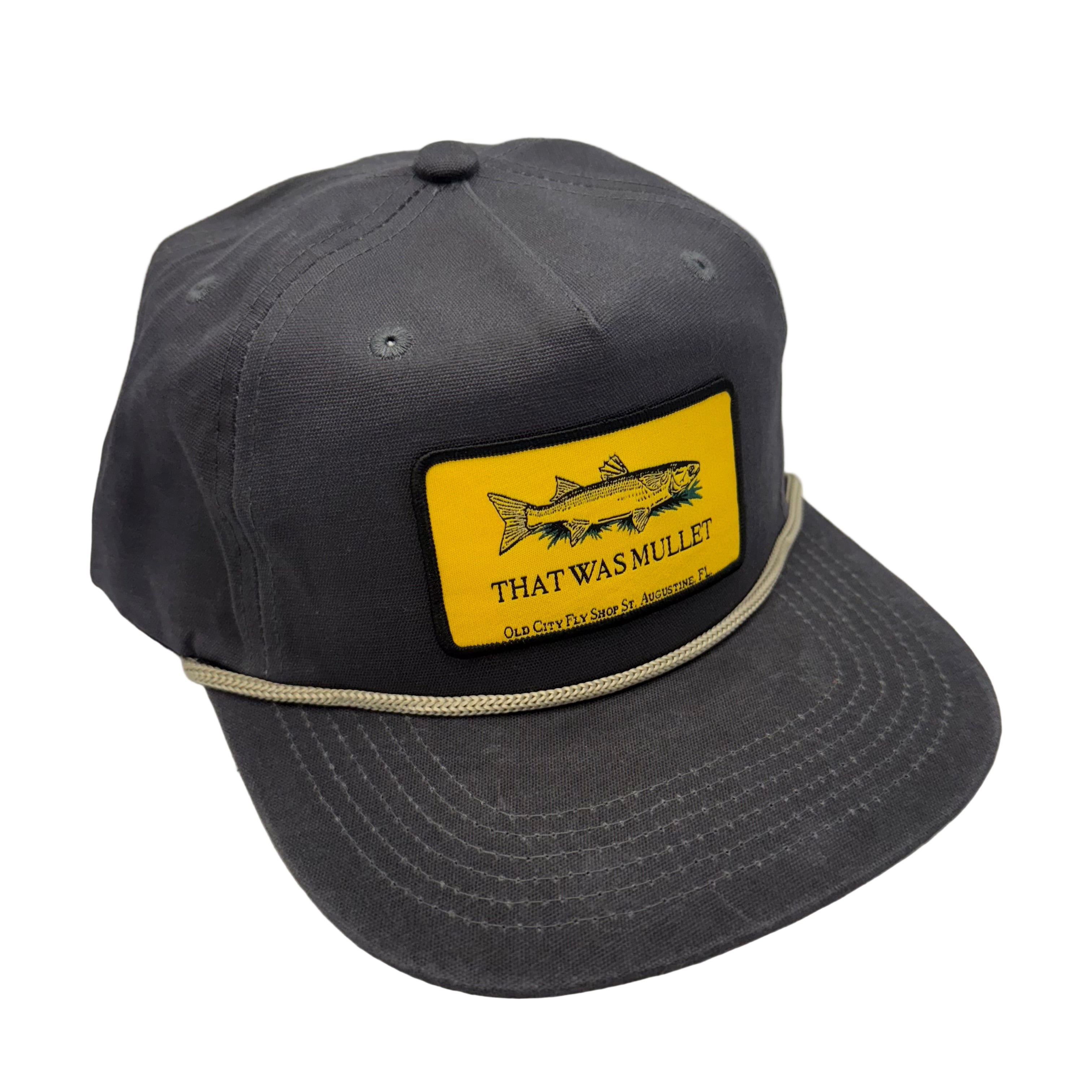 That Was Mullet Woven Patch Hat