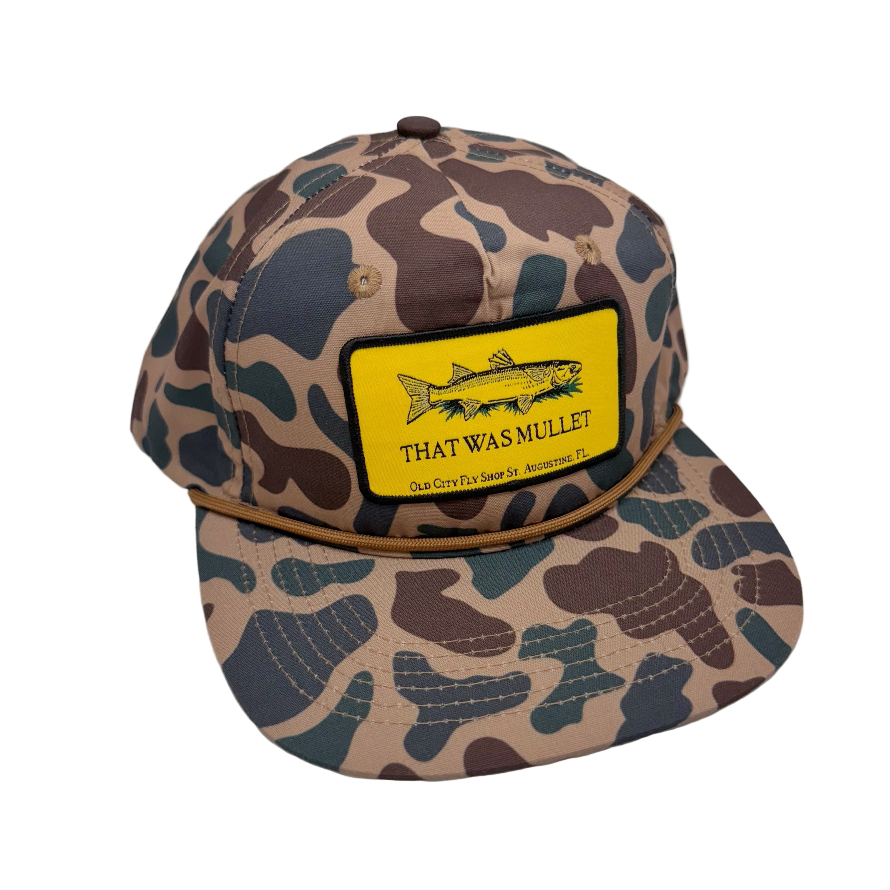 That Was Mullet Woven Patch Hat