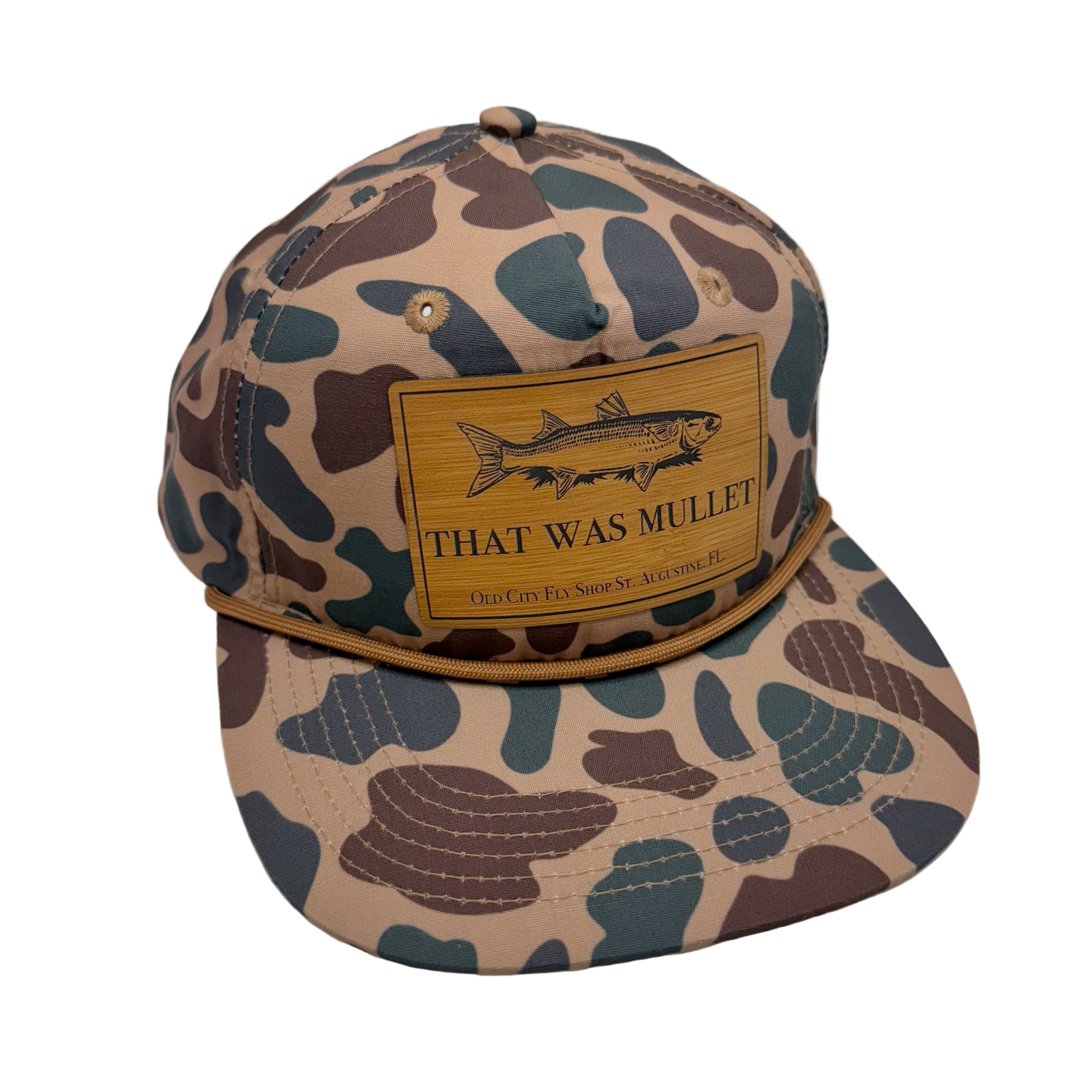 That Was Mullet Leather Patch Hats