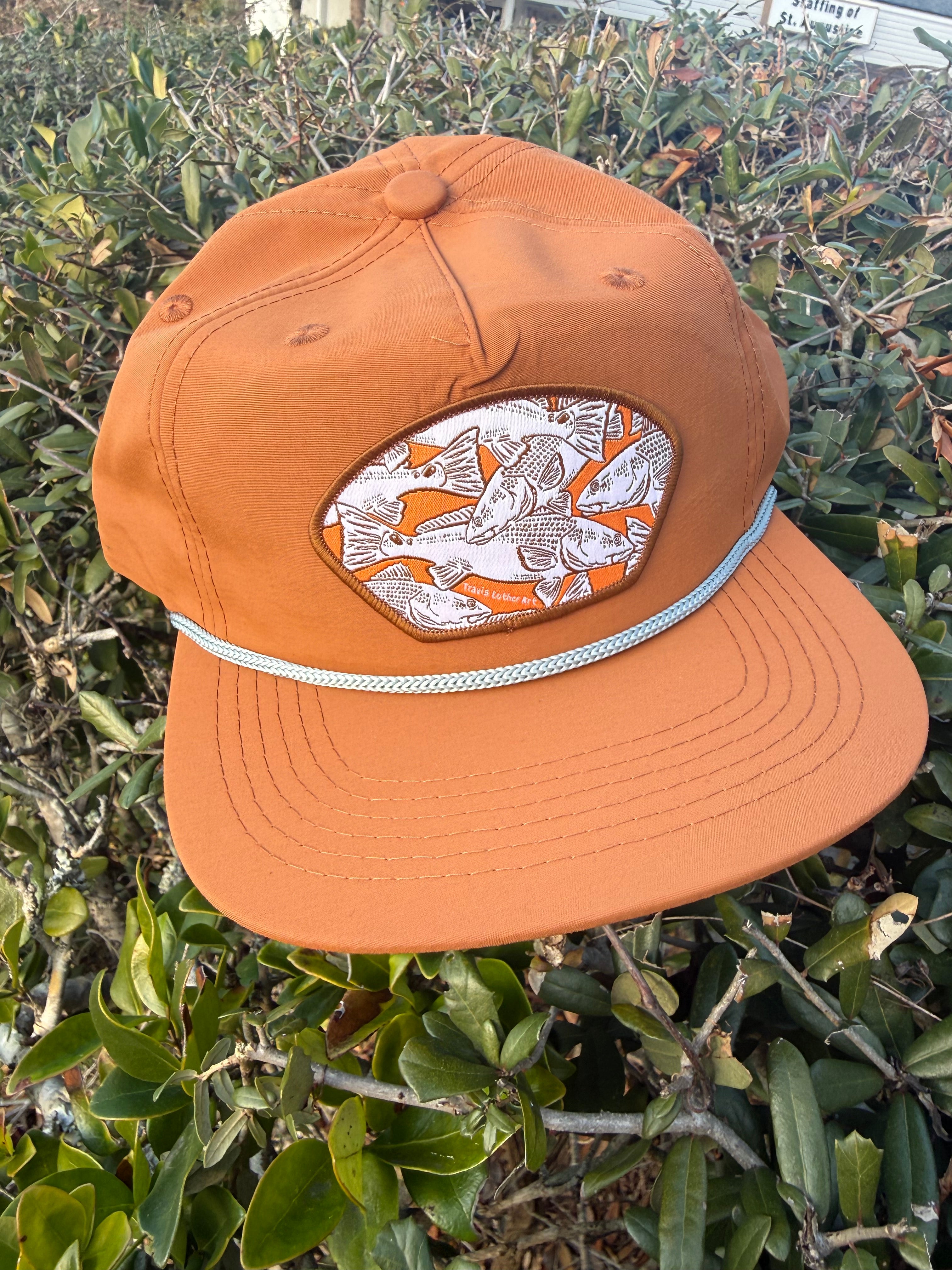 Redfish Collage Hat