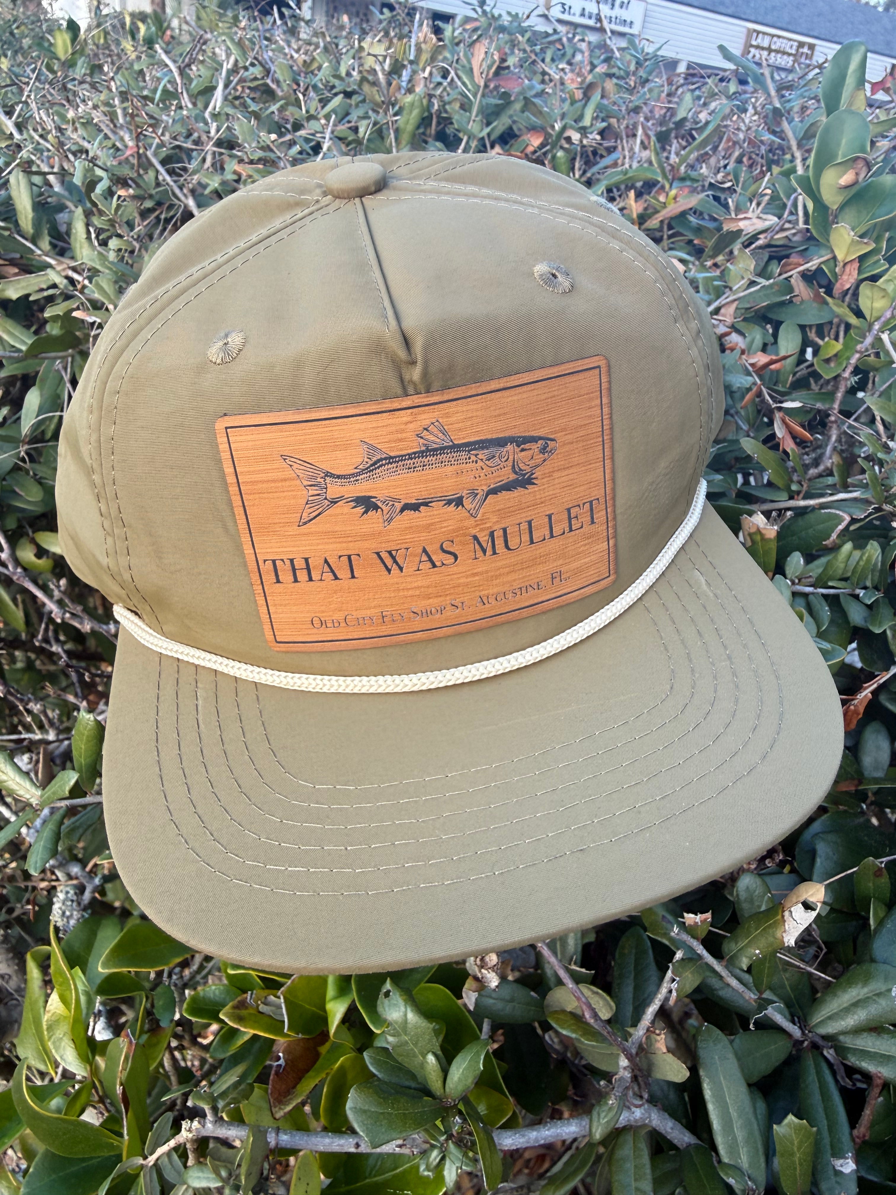 That Was Mullet Leather Patch Hats