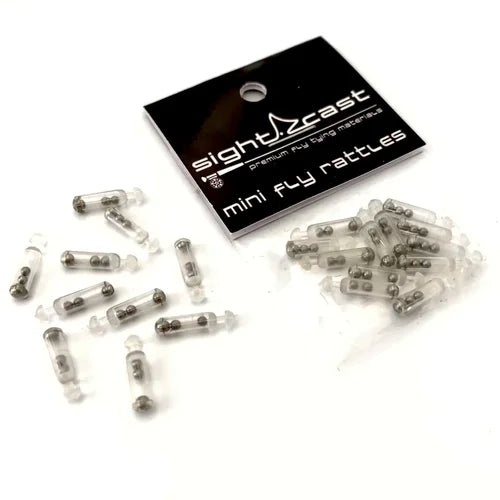 Fly Rattle Heads Sight Cast Mini Fly Rattle