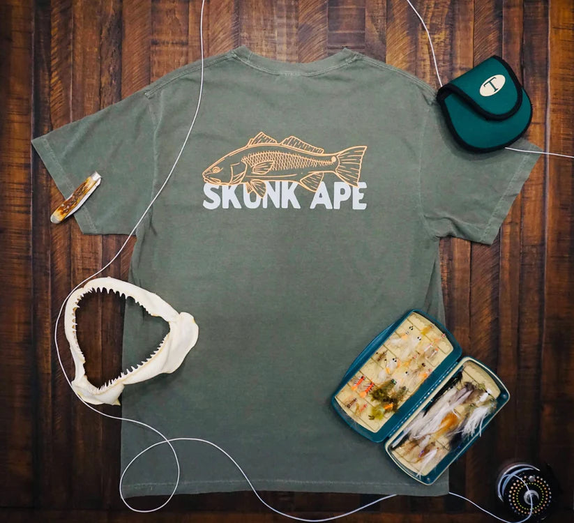 Skunk Ape Designs Redfish Tee