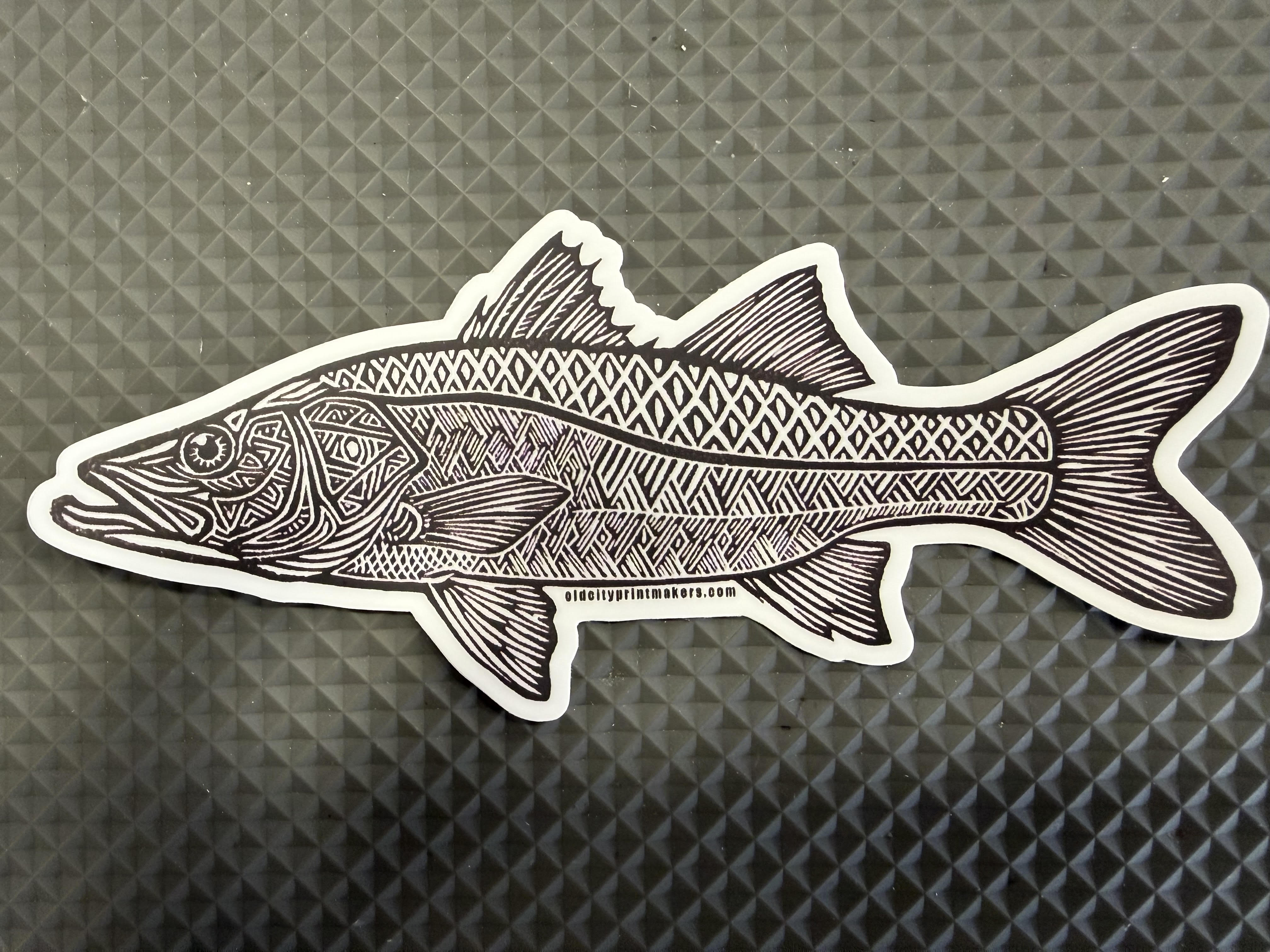 Ted's Snook Sticker